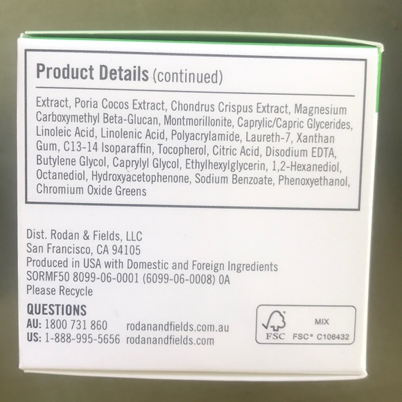New! Rodan and Fields Soothe Rescue Mask - Picture 5 of 5